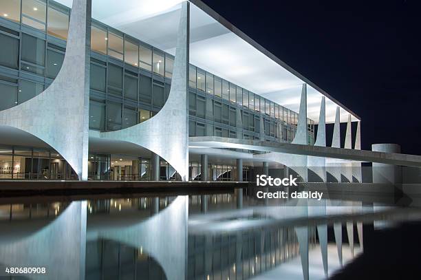 Plateau Palace Stock Photo - Download Image Now - Brasilia, Congress, Brazil