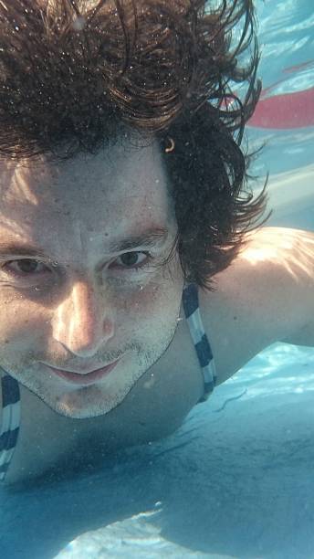 istock Man in swimming pool underwater 480685200