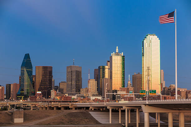 istock Dallas City skyline at twilight 480687664