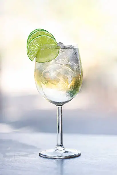 white port and tonic portuguese cocktail
