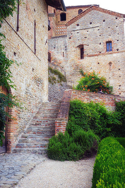 istock Serralunga d’Alba, castle detail. Color image 480689100