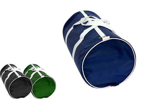 Sport bag isolated on white background. 
