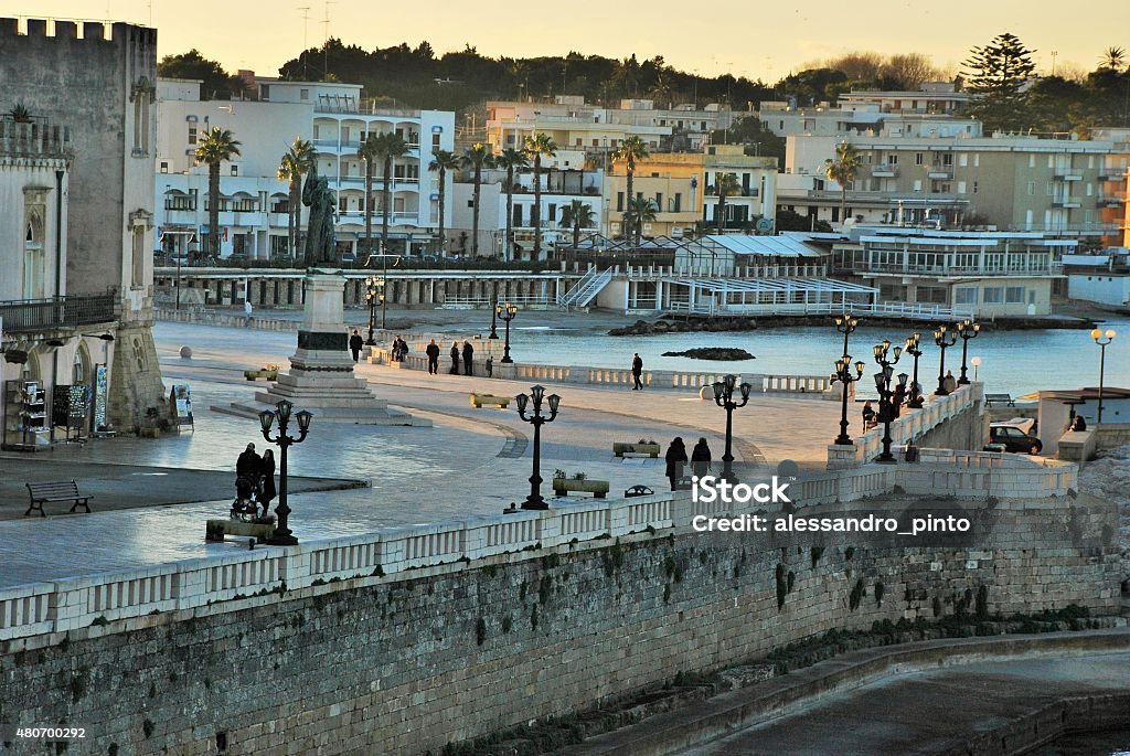 Dusk in Otranto Otranto, Italy Otranto Stock Photo