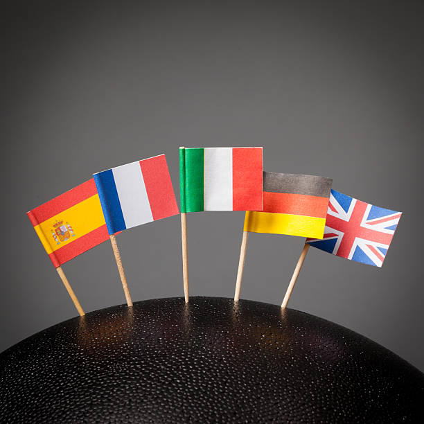 European Elections - Flags, Focus on Italy