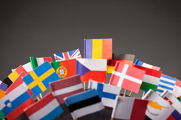 istock European Elections - Flags, Focus on Rumania 480703195
