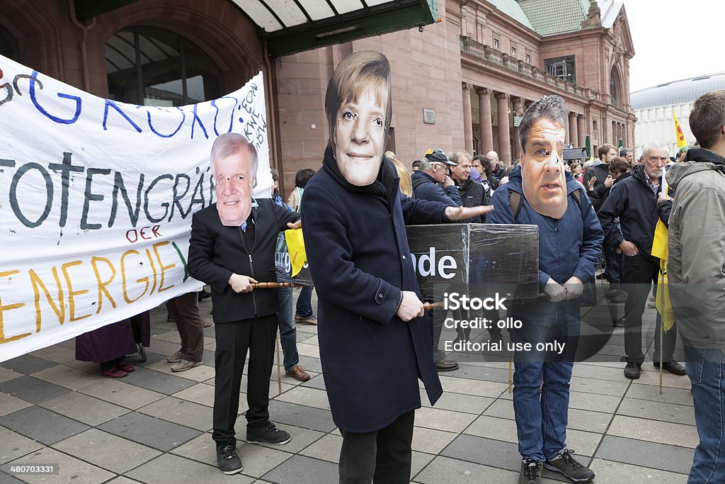 Energiewende retten-démonstration de Wiesbaden, en Allemagne - Photo de Allemagne libre de droits