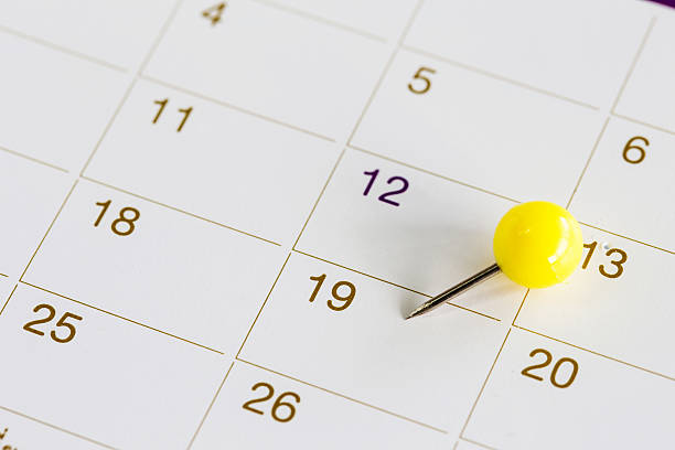 istock Mark on the calendar at 19. 480709912