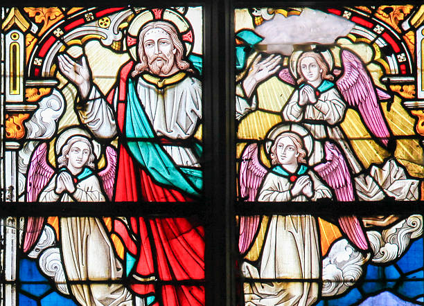 istock Stained Glass - Resurrection of Jesus 480709982