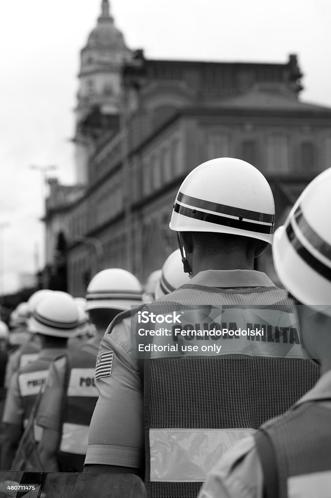 Polícia Militar - Foto de stock de América do Sul royalty-free