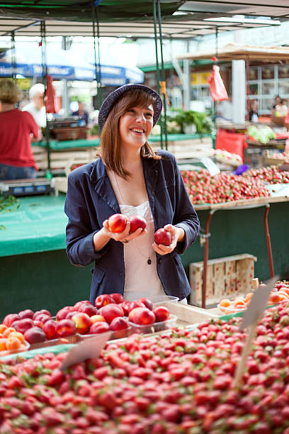 istock Female At Market Place 480713636