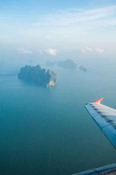 istock View of plane window on Thai islands 480713768
