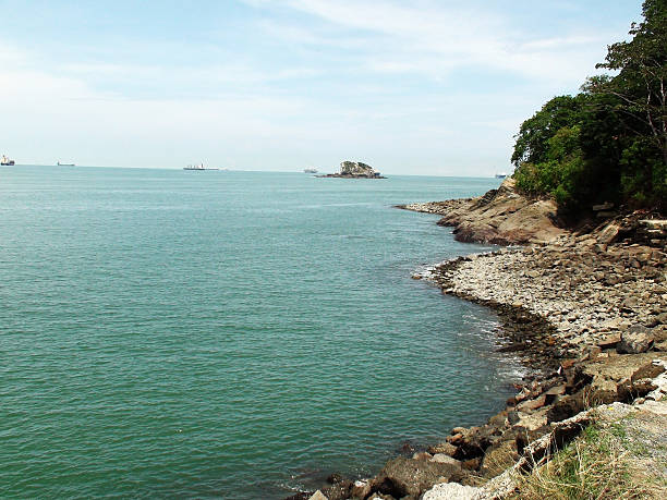 istock Ocean View From Shelter Bay Colon Panama.In Central America 480715872