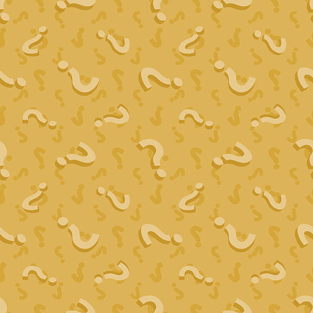 Question mark seamless pattern Question mark seamless pattern. The layout is fully editable interview event patterns stock illustrations