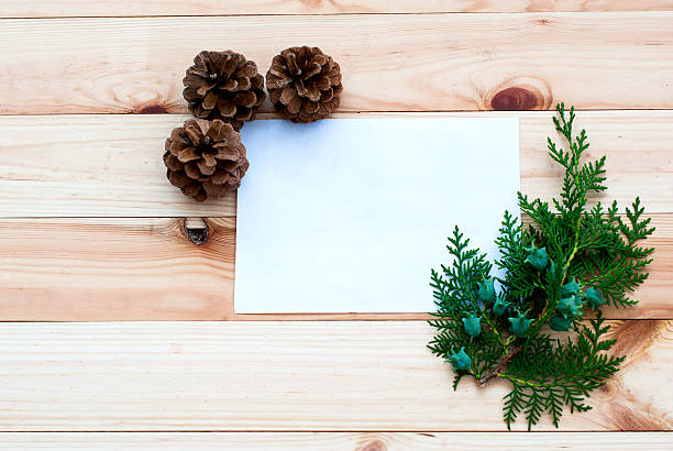 istock Christmas card with pine cones and spruce branches 480719008