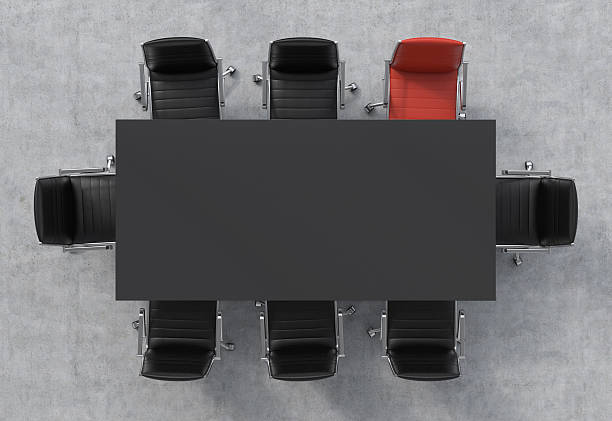 istock Top view of a conference room. 480719884