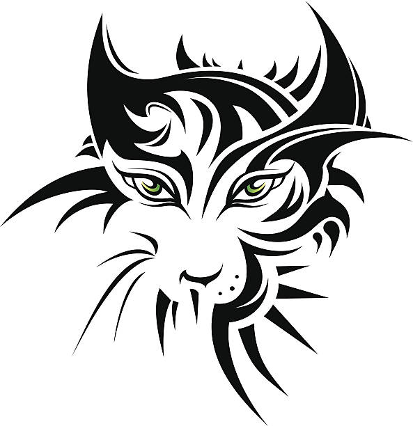 Tribal Tiger Tattoo Designs Silhouettes Illustrations, Royalty-Free Vector  Graphics & Clip Art - iStock