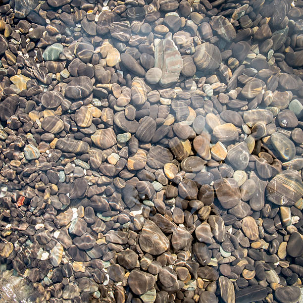 istock Natural stone under seawater for background. 480724517