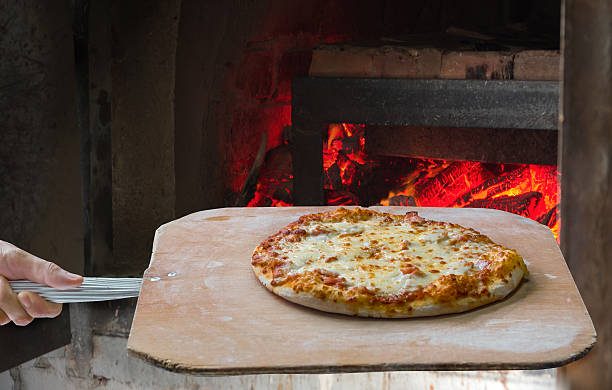 istock finished pizza from the oven , Clipping path 480724674