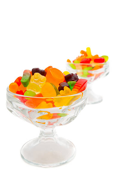 istock Colorful gummy bears in a cup 480728793
