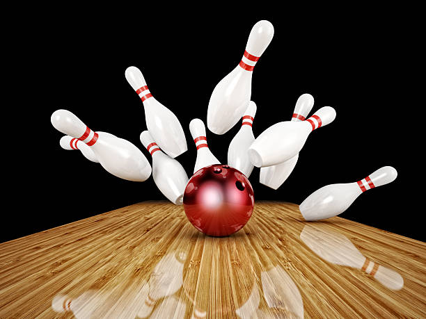 2,900+ Bowling Pins Strike Stock Photos, Pictures & Royalty-Free Images - iStock | Bowling strike, Bowling alley