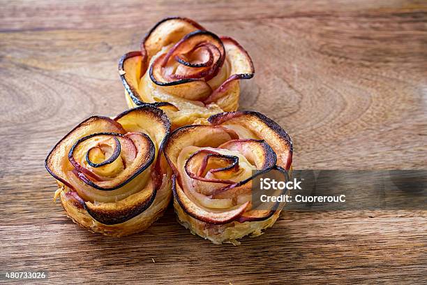 Apple Shaped Rose Stock Photo - Download Image Now - 2015, Apple - Fruit, Baked