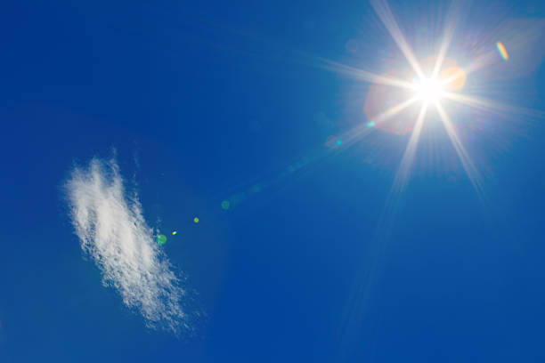 istock Sun against clear blue sky during very hot day 480733048