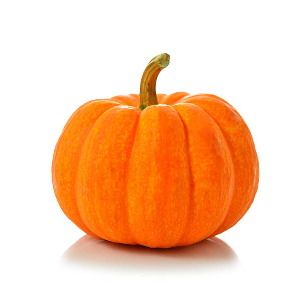 istock Fresh orange pumpkin isolated on white background 480741659