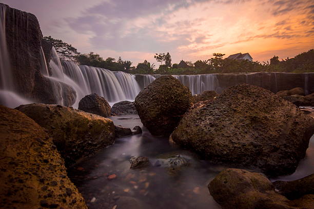 istock little niagara waterfall in Indonesia 480742442