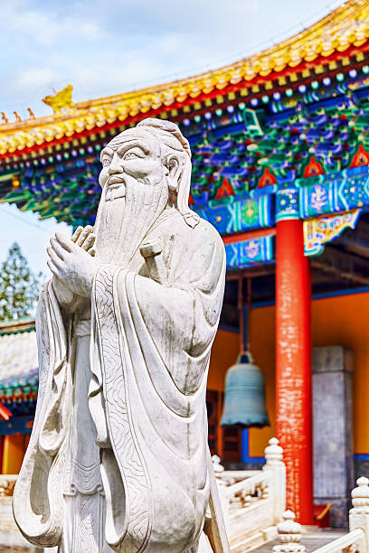 istock Statue of Confucius, the great Chinese philosopher. 480743636
