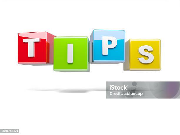 Tips Stock Photo - Download Image Now - Cube Shape, Three Dimensional, Advice