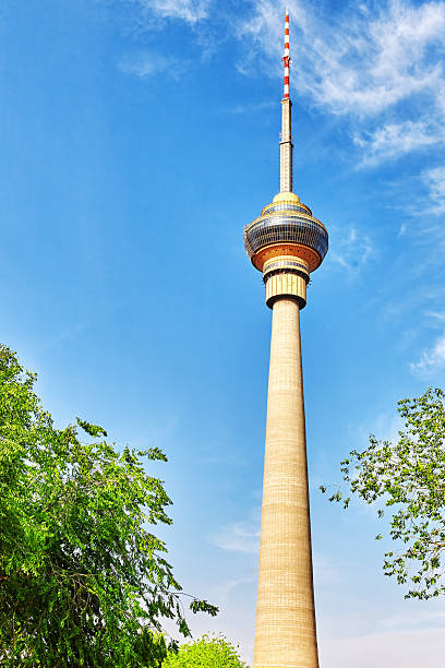 The new CCTV (China Central Television) Tower is called Dakucha (big underpants) by local people because of its facade. It’s huge and shows a special charms under the night light.