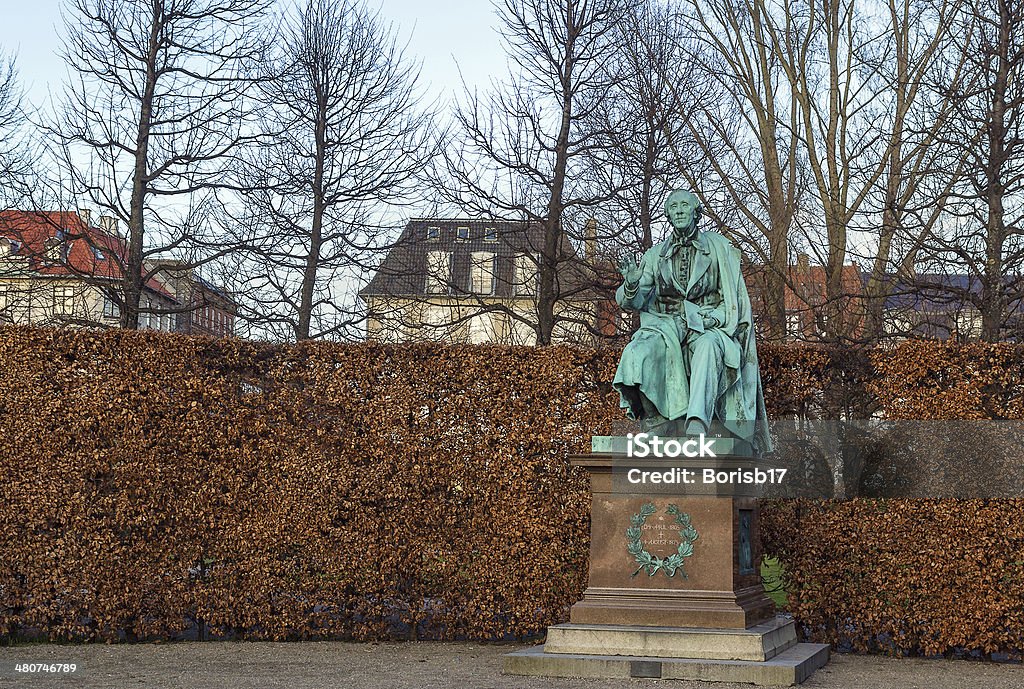 Andersen estatua, Copenhague - Foto de stock de Adulto libre de derechos