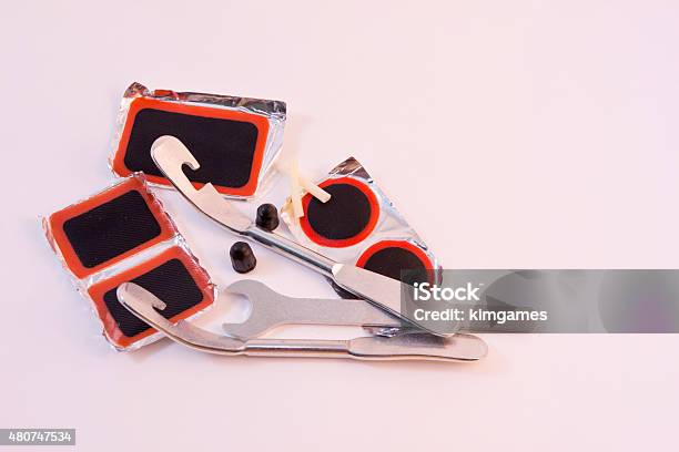 Bicycle Repair Stock Photo - Download Image Now - 2015, Above, Aluminum