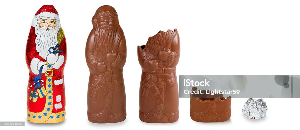 Chocolate de Santa - Foto de stock de Chocolate libre de derechos