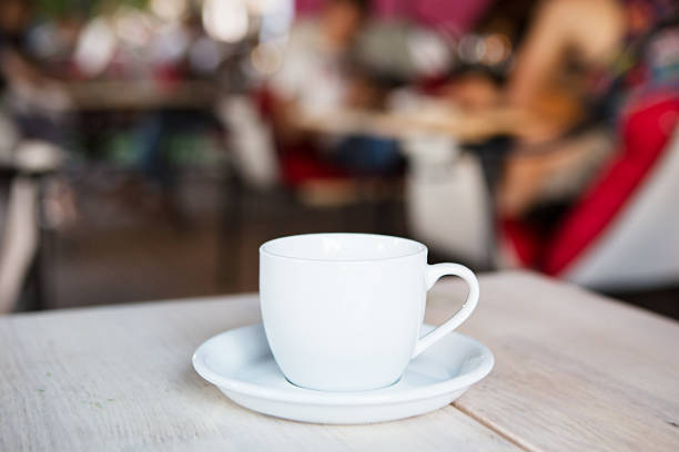 istock cup of tea in restaurant interior 480750646
