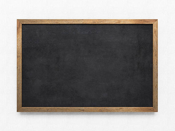 pusty stary tablica - blackboard chalk nobody blank zdjęcia i obrazy z banku zdjęć