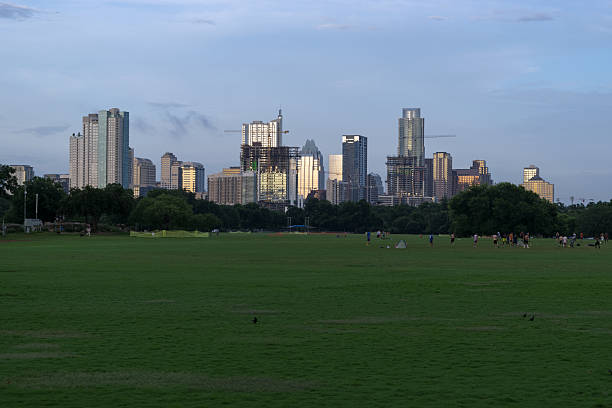 istock Austin, Texas skyline at sunset from Zilker Park 480751872