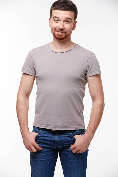 istock man in jeans and a T-shirt 480756946