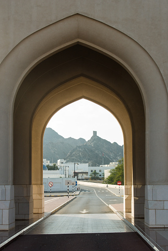 Landscape in mascat, Oman