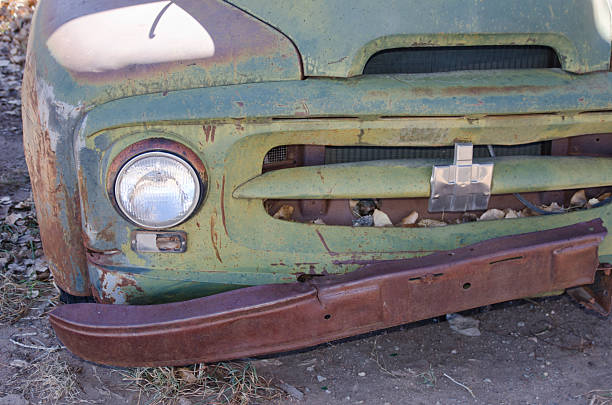 istock Front End of Rusty Old Truck 480757856