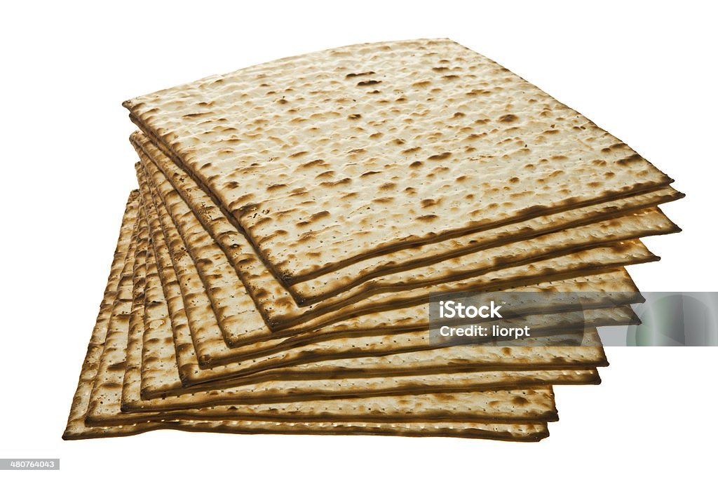 Pila de Matzo - Foto de stock de Alimento libre de derechos