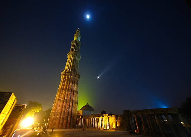 qutab minar 타워 new delhi - quitab minar qutab delhi new delhi 뉴스 사진 이미지
