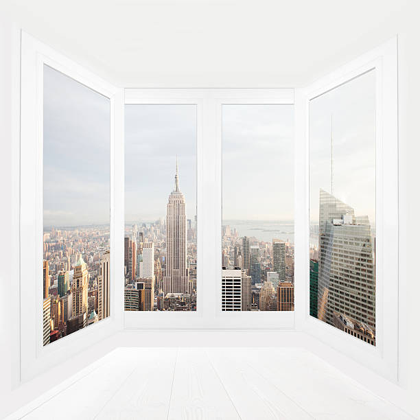 istock New York City viewed through window 480766135