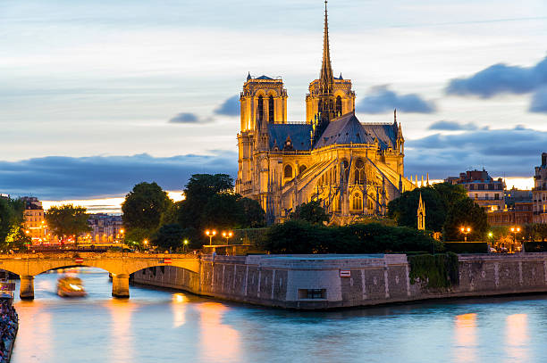 istock night view of Notre Dame de Paris Cathedral 480766768