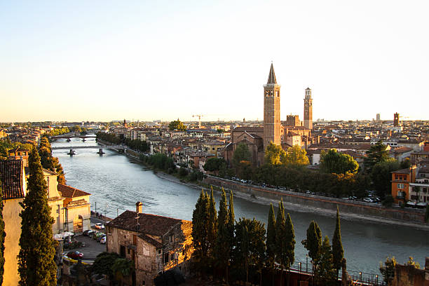 istock Panoramic View of Verona, Italy 480768570