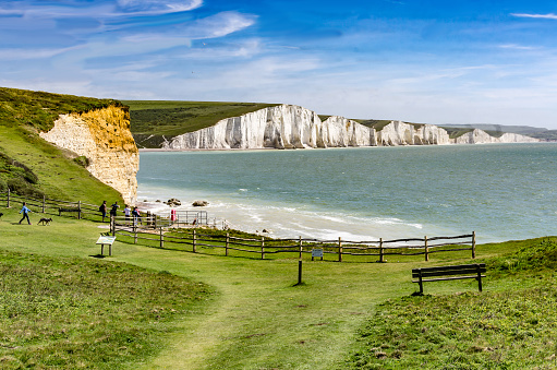 Seven Sisters Country Park in Sussex, UKSeven Sisters Country Park in Sussex, UKSeven Sisters Country Park in Sussex, UK