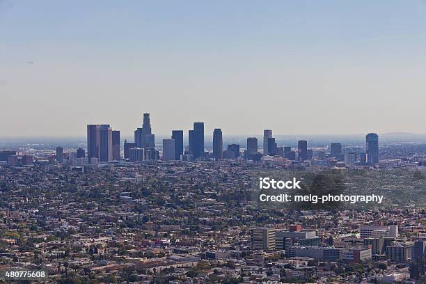 The City Of Angels Stock Photo - Download Image Now - 2015, Blue, Built Structure