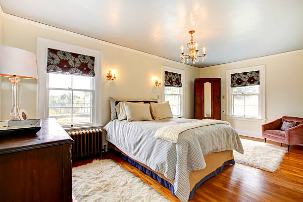 istock Elegant luxury bedroom interior. 480775905