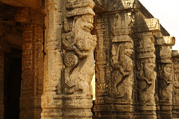 istock Carved Pillars of Ranganayakula Temple 480777270