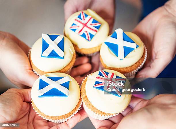 La Independencia Escocesa Opción Foto de stock y más banco de imágenes de Alimento - Alimento, Bandera, Bandera del Reino Unido